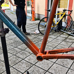 custom-lackierter Rahmen
